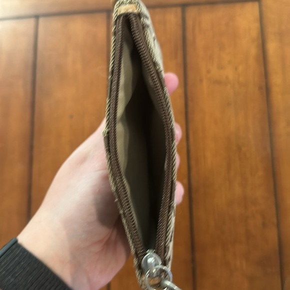 COACH wristlet beige/light brown - Picture 3 of 3